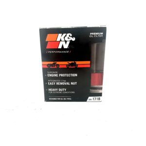 77 Cycles K & N Performance Oil Filter Black Twin Cam P/N 171B