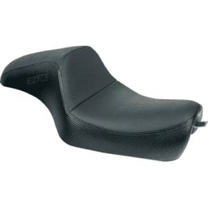 Slyfox Seat - Black Logo - Black Vinyl w/ Slipstop - Carbon Fiber - XL 4684A-slyfox