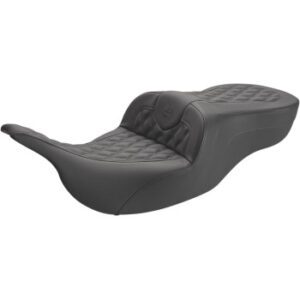 SADDLEMEN Roadsofa™ Lattice Stitch Seat - without Backrest - FLT/FLH '97-'07 897-07-182