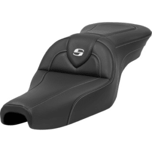 SADDLEMEN Roadsofa™ Standard Reach Seat - without Backrest - Carbon Fiber - XL '04-'22 807-11-185